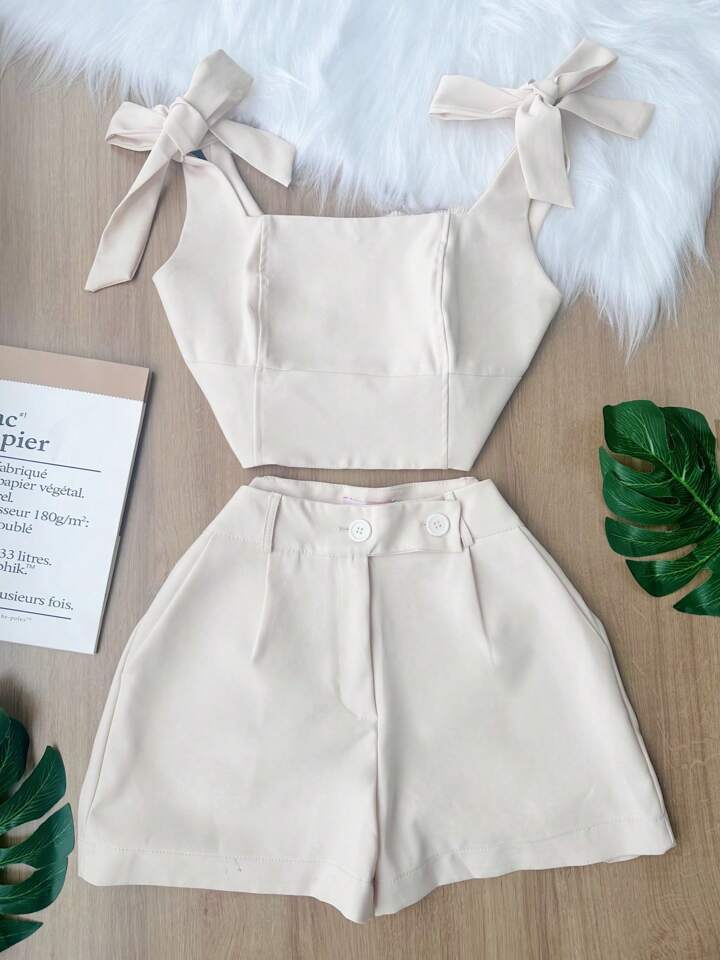 Conjunto de short femenino