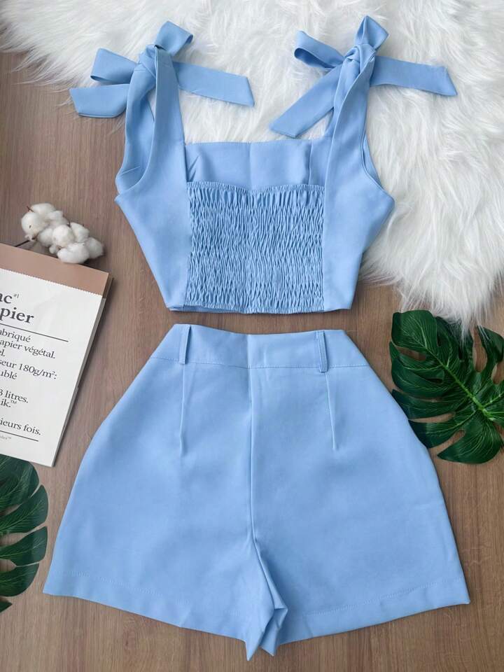 Conjunto de short femenino