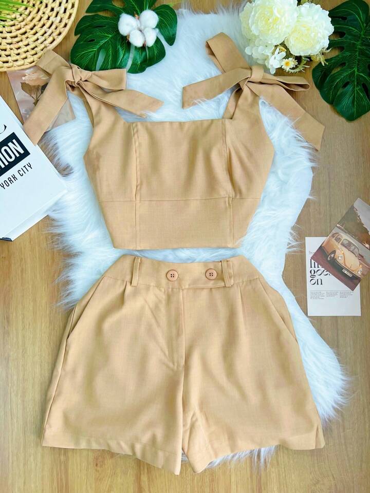 Conjunto de short femenino