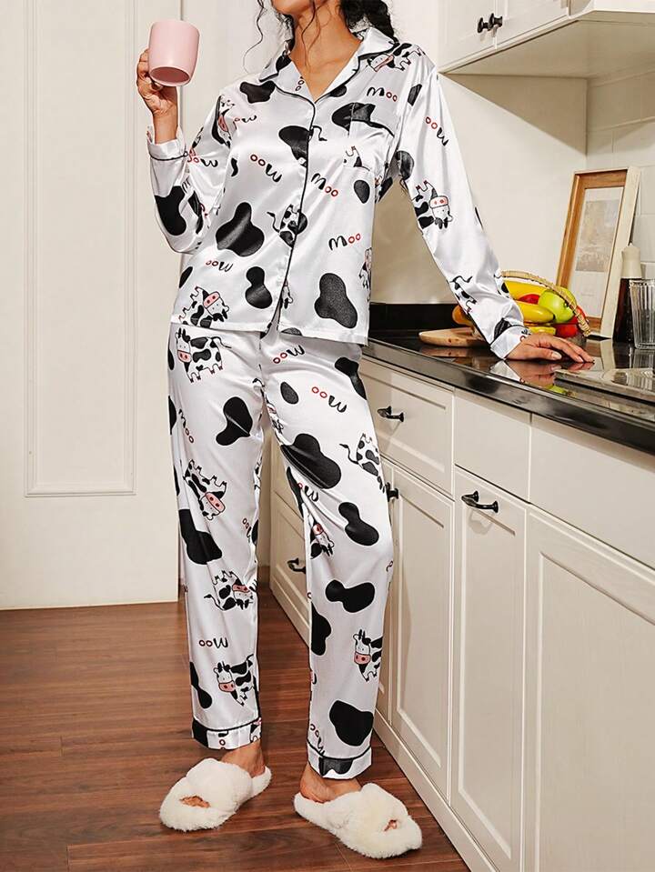 Pijamas de satén