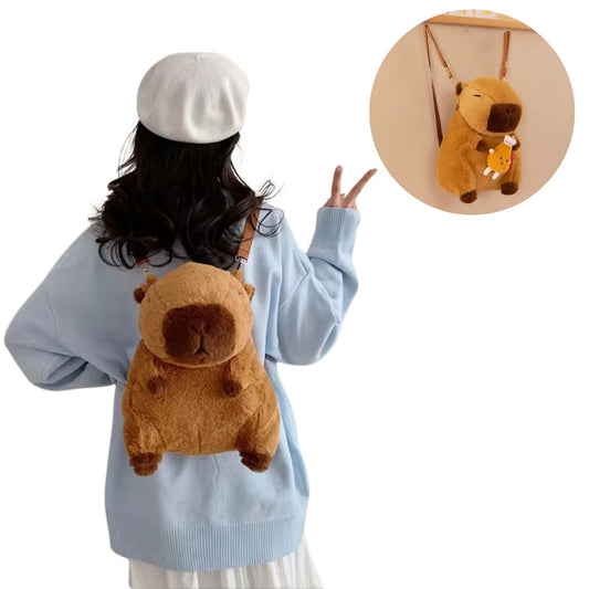 Mochila escolar capivara