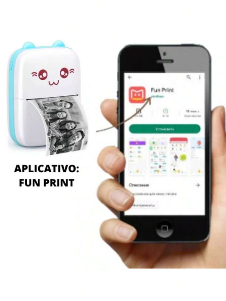 Mini impresora portátil